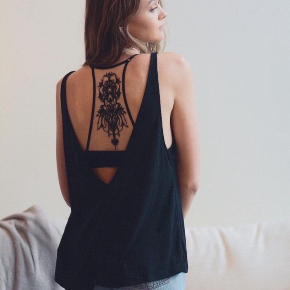 LAST 1 XS/S New Design Back Mesh Racerback Bralette - Picture 9 of 15